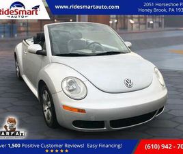 VOLKSWAGEN NEW BEETLE CABRIOLET USED 2006 VOLKSWAGEN NEW BEETLE 2.5