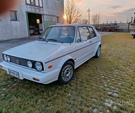 VOLKSWAGEN GOLF CABRIO GLI GOLF 1800 GTL CABRIO