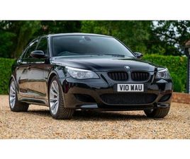 BMW SERIE 5 M5 2007 BMW M5 NOIR MANUEL, 6 VITESSES CONDUITE À DROITE IN...