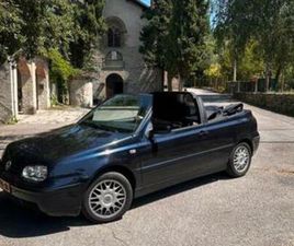 VOLKSWAGEN GOLF CABRIO VOLKSWAGEN GOLF 1.8 CABRIOLET 55KW 2000 BLAUW — VOLKSWAGEN — MARKTPLAATS