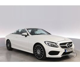 MERCEDES-BENZ C 200 CABRIOLET AMG LINE NAVI VHJUL