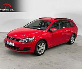 VOLKSWAGEN GOLF SPORTSCOMBI 1.6 TDI KAMPANJ 1,95% BASE DRAG KAMERA FULLSERVAD