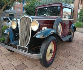 FIAT BALILLA 508 2 PORTE 1° SERIE 3 MARCE 1934