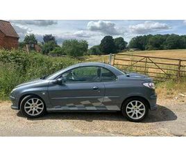 2005 PEUGEOT 206 CC GRIS AUTOMATIQUE CONDUITE À DROITE IN...