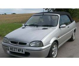 1995 ROVER 100 ARGENT MANUEL, 5 VITESSES CONDUITE À DROIT...