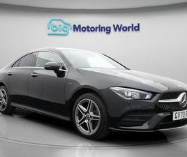 MERCEDES-BENZ CLA 1.3 CLA250E 15.6KWH AMG LINE (PREMIUM) COUPE 4DR PETROL PLUG-IN HYBRID 8G-DCT EURO 6 (START/STOP) (218 PS)