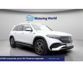 MERCEDES-BENZ EQB EQB 350 66.5KWH AMG LINE SUV 5DR ELECTRIC AUTO 4MATIC (292 PS)