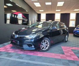 TOYOTA AURIS HYBRIDE 136H DYNAMIC SUIVI LIMPIDE COMPLET TOYOTA / 3EME MAIN / CAMÉRA RECUL / CLIMATISATION AUTO