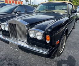 1987 ROLLS-ROYCE CORNICHE II