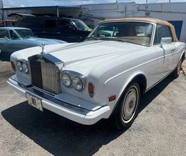 1988 ROLLS-ROYCE CORNICHE II