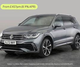 2022 VOLKSWAGEN TIGUAN ALLSPACE 1.5 TSI R-LINE 5DR DSG ESTATE PETROL AUTOMATIC