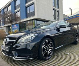MERCEDES-BENZ E 320 COUPÉ AMG-LINE MEGA VOLL