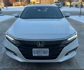 2019 HONDA ACCORD SPORT 2.0T – 6-SPEED MANUAL – SAFETIED