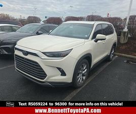 USED 2024 TOYOTA GRAND HIGHLANDER LIMITED