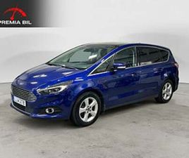 FORD S-MAX 2.0 TDCI TITANIUM KAMPANJ 1,95% 7-SITS VÄRMARE DRAG PANO SKINN
