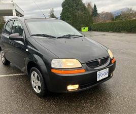 2007 PONTIAC WAVE (G3) AVEO, 5SPD STANDARD 153 KM NEW PICS