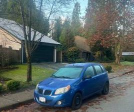PONTIAC G3 4 DOOR SEDAN - BLUE 2009