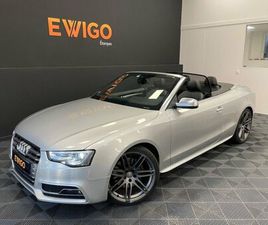 AUDI S5 CABRIOLET 3.0L TFSI 333CH QUATTRO BVA7 SIÈGES CHAUFFANTS ET VENTILÉS CHAUFFAGE NUQUE