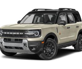 NEW 2025 FORD BRONCO SPORT BADLANDS