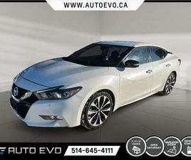 2016 NISSAN MAXIMA SR * CUIR * SIEGES VENTILE * GPS * CAMERA