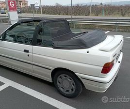 FORD ESCORT CABRIO 1.6 EFI ISCRITTA ASI EPOCA