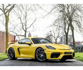 PORSCHE 718 CAYMAN GT4 * MANUEEL * CLUBSPORT * 1 OWNER BELGIAN