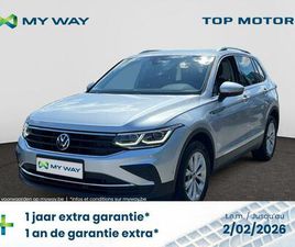 VOLKSWAGEN TIGUAN AUTOMAAT*GPS*360° CAMERA*TREKHAAK*TOPWAY.BE