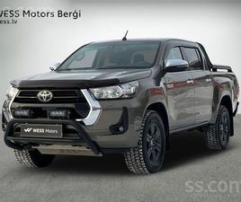 TOYOTA HILUX, CENA 29 990 €. TOYOTA HILUX DOUBLE CAB 2.8 D-4D (204 LABĀ НОВЫМ ВОЗМОЖЕН КОВРИКОВ. - SLUDINĀJUMI