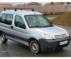 CITROEN BERLINGO VITRÉ 2 PLACES - 1.4 ESSENCE 75 CV - ANNÉE 2007 - 169 000 KMS - GROSSE RÉVISION EFFECTUÉE