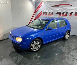 VW GOLF IV / DISTRIBUTION NEUVE / CLIM AUTO / RÉGULATEUR / JANTES ALU / …