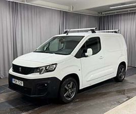 PEUGEOT PARTNER L1 1.2 PURETECH 130 EAT EURO 6 LASTBÅGAR, ALU SOMMAR - MOMS