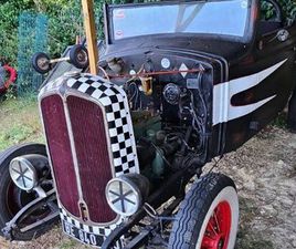 HOT ROD RENAULT MONAQUATRE 1933 – MATCHING NUMBERS – BASE ÉLIGIBLE ÉVÉNEMENTS HISTORIQUES