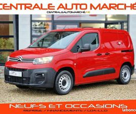 CITROEN BERLINGO 1.5 BLUEHDI S&S - 130 - BV EAT8 III FOURGON FOURGON M WORKER 1000 KG PHASE 1