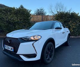 CITROEN DS3 CROSSBACK DS DS3 CROSSBACK HDI 100CH BV6M PERFORMANCE LINE. BLANC / TOIT NOIR GPS TÉL LEDS