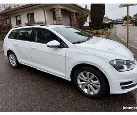 VOLKSWAGEN GOLF 7 SW 1.4 TSI 125CV MULTIFUEL E85 ETHANOL 4,62EUR/100KMS CARPLAY CLIM AUTO SIEGES CHAUFFANTS 6.625EUR HT