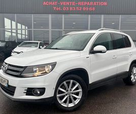 VOLKSWAGEN TIGUAN 2.0 TDI 110CH BLUEMOTION LOUNGE / GPS / BLUETOOTH / 2015 / 178 040 KMS