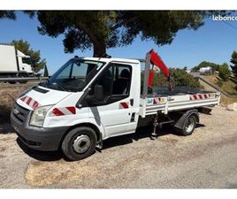 FORD TRANSIT PLATEAU AVEC GRUE 1T
