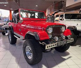 JEEP CJ7 JEEP CJ-7 4.2L 6 CYLINDRES 1984 ROUGE
