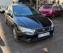 SEAT LEON 1.2 TSI 105 CH ESSENCE -RADAR DE RECUL -CLIM- BLUETOOTH-ÉCRAN MULTIMÉDIA-DOUBLE DES CLÉS -CONTRÔLE TECHNIQUE OK - BOÎTE 6 VITESSE