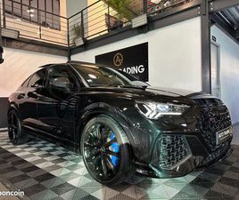 AUDI RS Q3 SPORTBACK 2.5 TFSI 400 CH S TRONIC 7 - 39 000 KMS - FULL BLACK - PACK ETRIER BLEU / SURPIQURE BLEU - TOIT OUVR