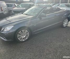 MERCEDES CLASSE E CABRIOLET 350 CDI EXECUTIVE BE BA 231CH 1 ÈRE MAIN