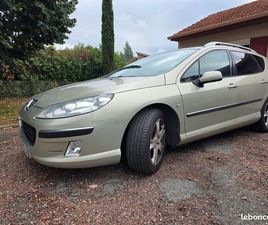 A VENDRE 407 SW 2,2 16V ESSENCE AVEC BOITIER E85