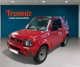 SUZUKI JIMNY 1.3 VVT 80 CV 4X4 CABRIOLET/1E MAIN/80 900KM/SUIVI COMPLET/ROUE DE SECOURS/GTIE 12 MOIS