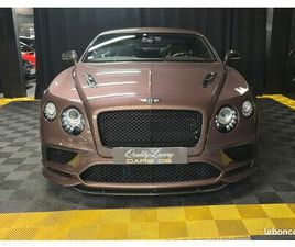 BENTLEY CONTINENTAL GT SUPERSPORTS 1 OF 710 W12 6.0L 710CH/ SUIVI FULL BENTLEY/ CONFIGURATION EXCEPTIONELLE/IMMAT FRANCE/ GARANTIE 12 MOIS