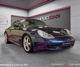 PORSCHE 911 CARRERA CABRIOLET 996 3.4I TIPTRONIC - CUIR LISSE - SIÈGES AVANT CHAUFFANTS / ÉLECTRIQUES À MÉMOIRE CONDUCTEUR - JANTE