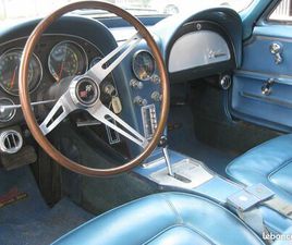 VENDS SUPERBE CHEVROLET CORVETTE C2 COUPE MATCHING NUMBER 327CI V8 300 CV BVA 1965