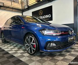 VOLKSWAGEN POLO 2.0 TSI 200 SS DSG6 GTI - SIÈGES ALCANTARA, SUIVI COMPLET, CAMÉRA, CARPLAY