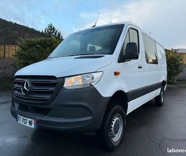 MERCEDES SPRINTER PHII 4X4 314 CDI RÉHAUSSÉ BV6M RÉDUCTEUR 7 PLACES. 95000 KMS TVA VAN LIFE
