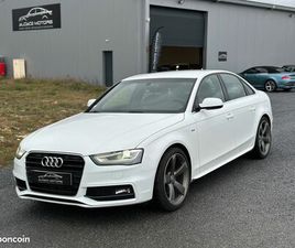 AUDI A4 AUDI A4 S LINE / 2.0 TDI 150 CH / VOLANT MÉPLAT / CUIR ALCANTARA / XÉNON / BERLINE ÉLÉGANTE ET SUIVIE / TRÈS BELLE, CONFIGURATION / GARANTIE 3 MOIS