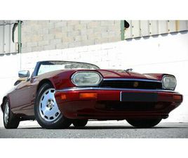 1996 JAGUAR XJS ROUGE FONCÉ MANUEL, 5 VITESSES CONDUITE À...